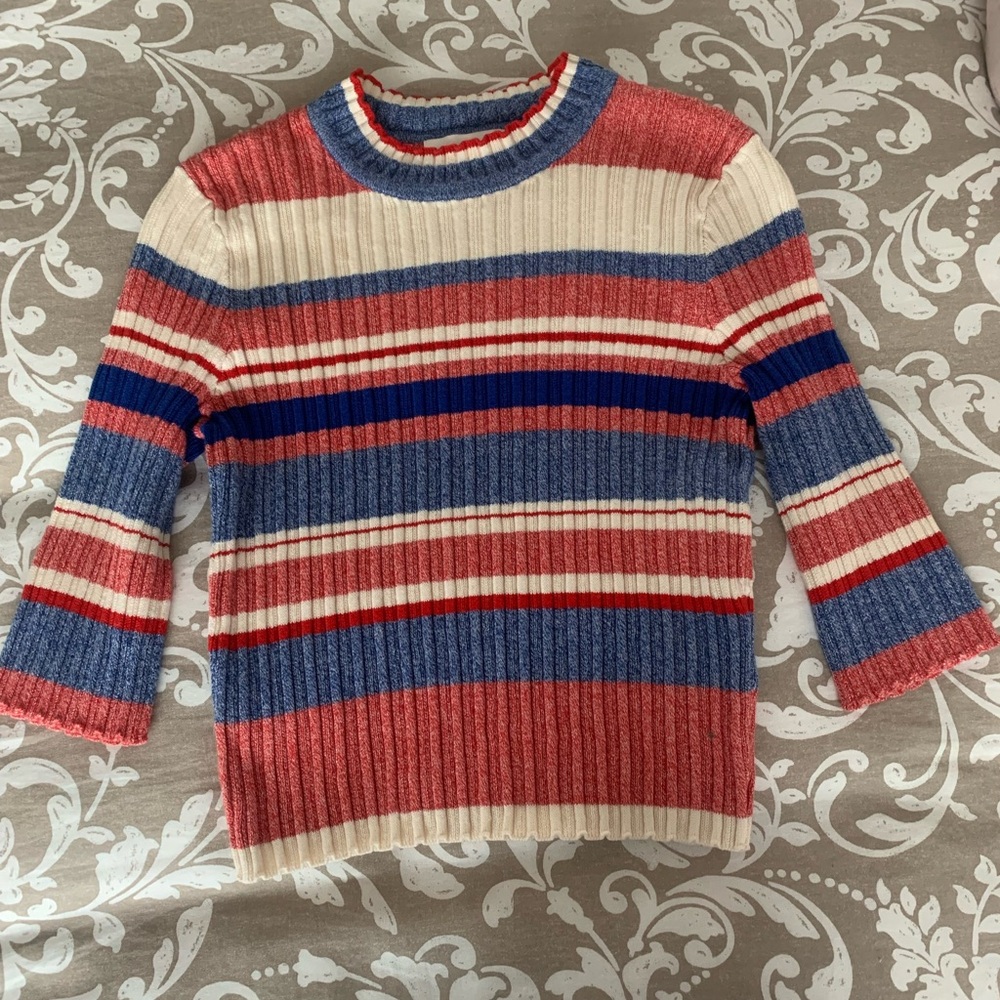 Striped Multicolour Women's Sweater